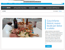 Tablet Screenshot of napoli-news.com